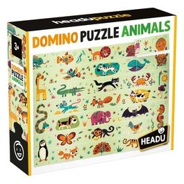 Domino Puzzle Animals
