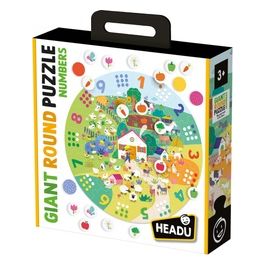 Giant Round Puzzle - Numbers