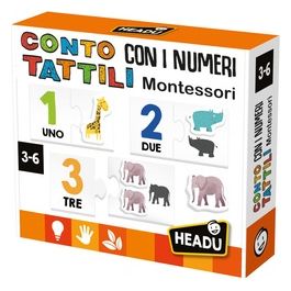 Gioco Educativo Montessori - Conto con i Numeri Tattili