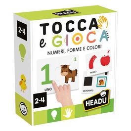 Gioco Educativo Tocca e Gioca - Numeri Forme e Colori