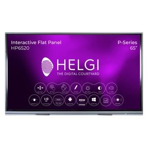 Helgi HP6520 Monitor Interattivo 65" P Series Rdm-Advance  Staffa