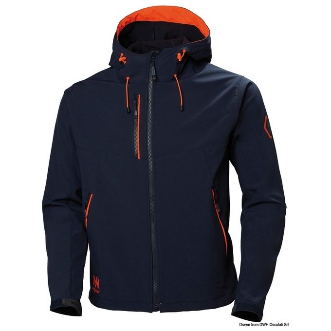 Helly Hansen Giacca Chelsea Evo Hooded softshell navy S 