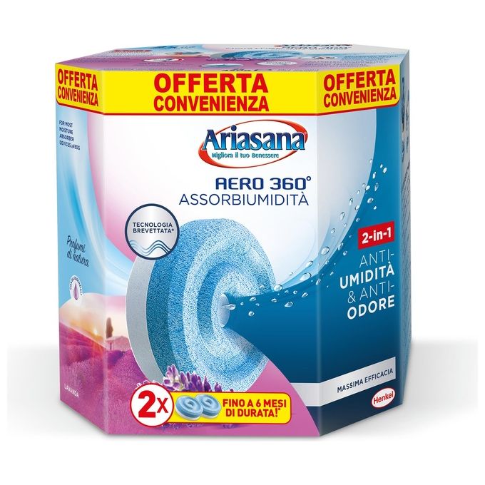 Henkel Ariasana Tab alla Lavanda 2x450gr.