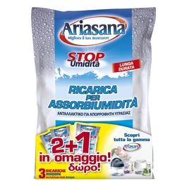 Henkel Ricarica Sale Assorbiumidita' Confezione 3 Buste da 450gr Inodore Ariasana