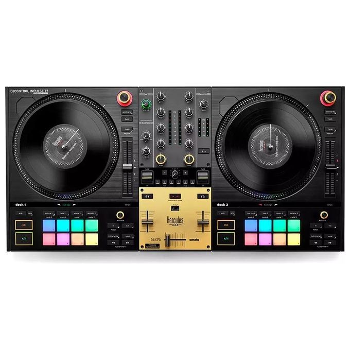 Hercules Consolle Dj Controller Disc Jockey Inpulse T7 colore Black DJCONTROL