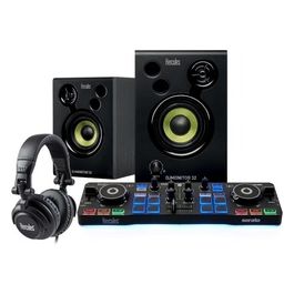 DJ STARTERKIT Kit Completo Lite per Pc/Mac Nero/Bianco