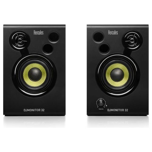 4780885 DJMonitor 32 Casse Monitor Attive 2 Vie 30W Woofer 3" RCA 3.5mm colore Nero