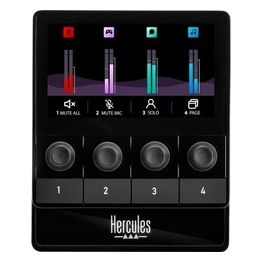 Hercules Interfaccia Audio Stream 100 Nero 4 Pulsanti