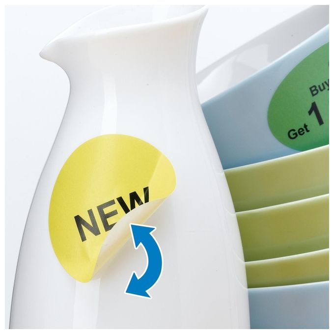 Herma Etichette Autoadesiva Rotonda 60mm 100 Fogli DIN A4 1200 Pezzi