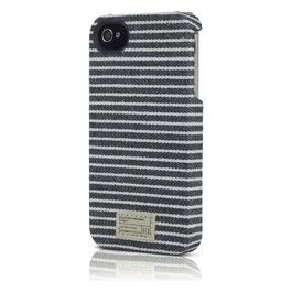 Core Case custodia a guscio per iPhone 4/4S Black/Grey Stripe