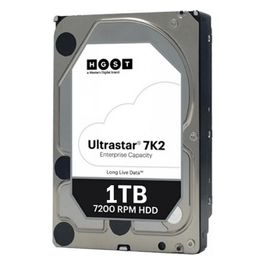 HGST Ultrastar 7K2 HUS722T1TALA604 HD 1TB interno 3.5 SATA 6Gb/s 7200 rpm 128 MB