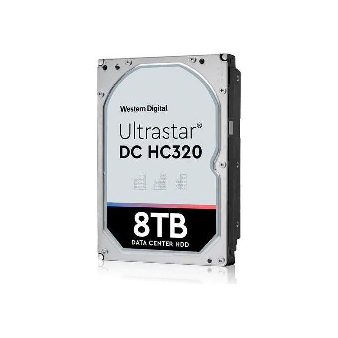 HGST WD Ultrastar DC HC320 HUS728T8TALE6L4 Hard Disk Interno 8Tb 3,5'' Sata 6Gb-s 7200rpm 256Mb