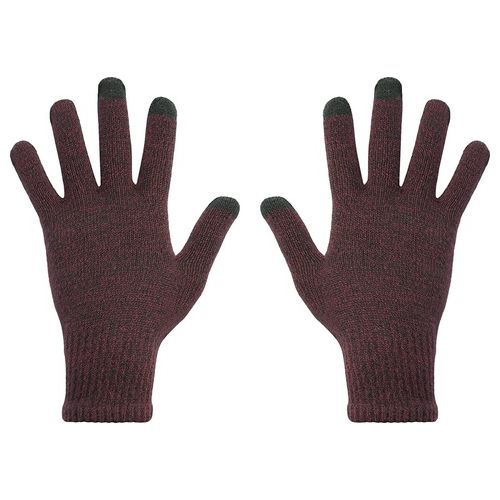 Hi-Glove Classic Guanti per Dispositivi Touch Woman Bordeaux