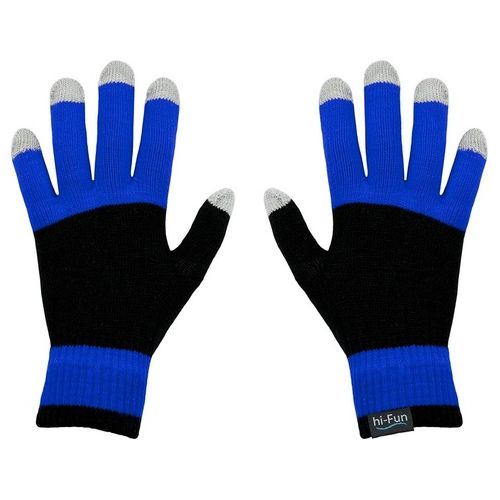 Hi-Glove Guanti per Dispositivi Touch Man Blu