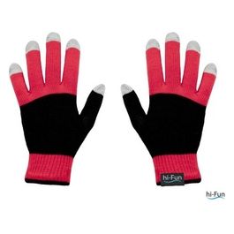 Hi-Glove Guanti per Dispositivi Touch Man Red