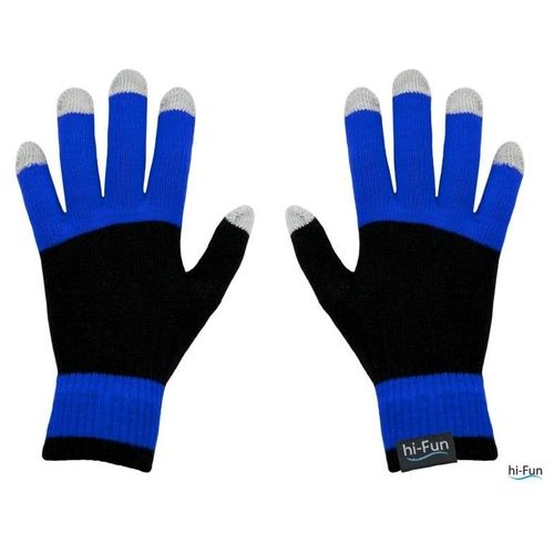 Hi-Glove Guanti per Dispositivi Touch Woman Blu