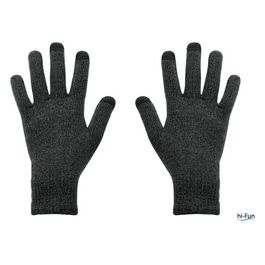 Hi-Glove Classic Guanti per Dispositivi Touch Woman Dark Grey