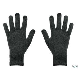 Hi-Glove Classic Guanti per Dispositivi Touch Man Dark Grey