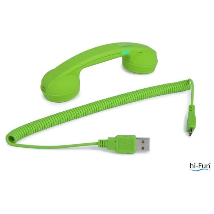 Hi-Ring Mini Bluetooth Cornetta Telefonica Vintage Senza Fili Portatile Mini Bluetooth Green