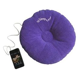 Hi-Sleep Cuscino Musicale con Speaker Incorporato e Jack 3.5 Light Violet