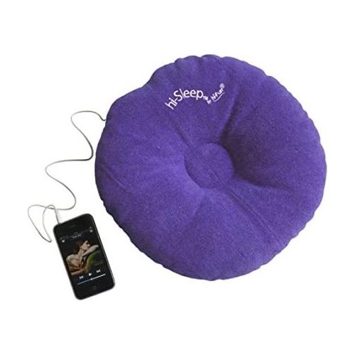 Hi-Sleep Cuscino Musicale con Speaker Incorporato e Jack 3.5 Light Violet