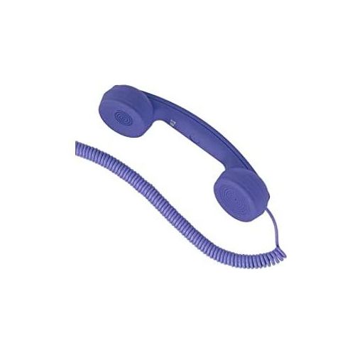 Hi-Ring Mini Cornetta Telefonica Portatile Vintage con Jack 3.5 Mini Violet