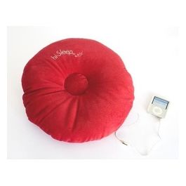 Hi-Sleep Cuscino Musicale con Speaker Incorporato e Jack 3.5 Red