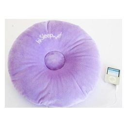 Hi-Sleep Cuscino Musicale con Speaker Incorporato e Jack 3.5 Dark Violet