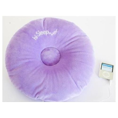 Hi-Sleep Cuscino Musicale con Speaker Incorporato e Jack 3.5 Dark Violet