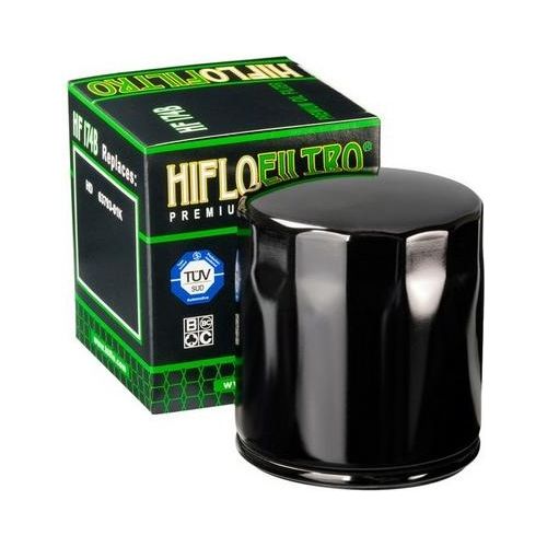 Hiflo HF174B Filtro Olio Harley Davidson V-Road Nero