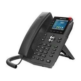 Hikvision 305303726 Telefono Voip Lcd 2.8" 6 Linee