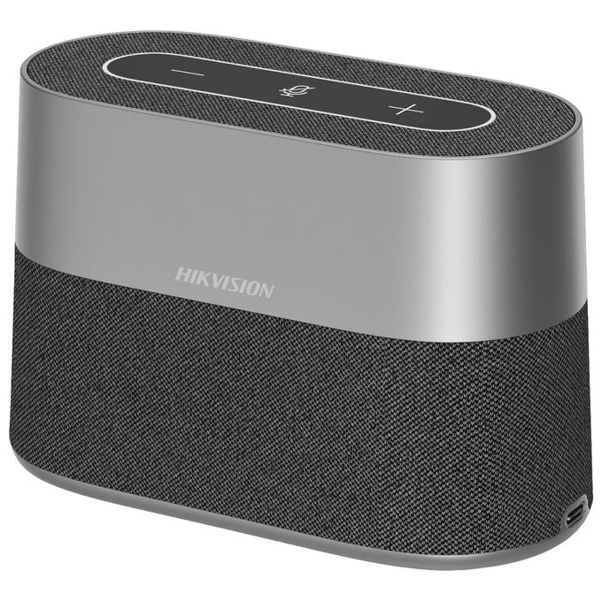 Hikvision DS-UAC-S1V300615458 Altoparlante per Videoconferenza Grigio Argento Supporta riduzione del rumore DS-UAC-S1V