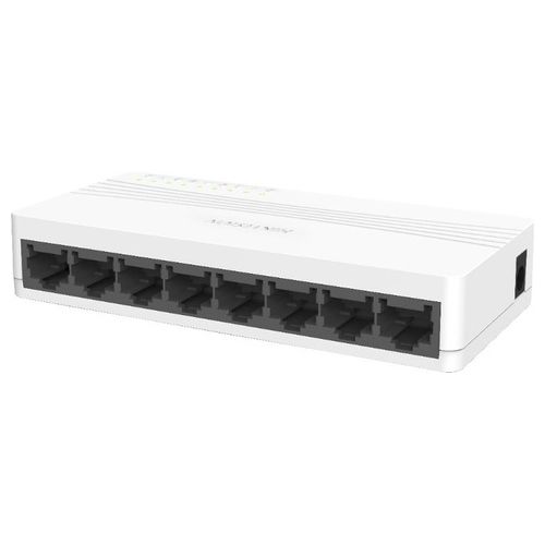 Hikvision Digital Technology Ds-3e0108d-e Switch di Rete Fast Ethernet 10/100 Bianco