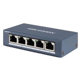 Hikvision Digital Technology DS-3E0505-E Switch di Rete Non Gestito L2 Gigabit Ethernet 10/100/1000 Grigio