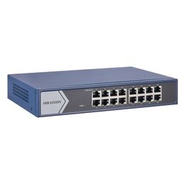 Hikvision Digital Technology DS-3E1516-EI Switch di Rete Gigabit Ethernet 10/100/1000 Blu