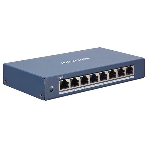 Hikvision Digital Technology DS-3E1508-EI Switch di Rete Gigabit Ethernet 10/100/1000 Blu