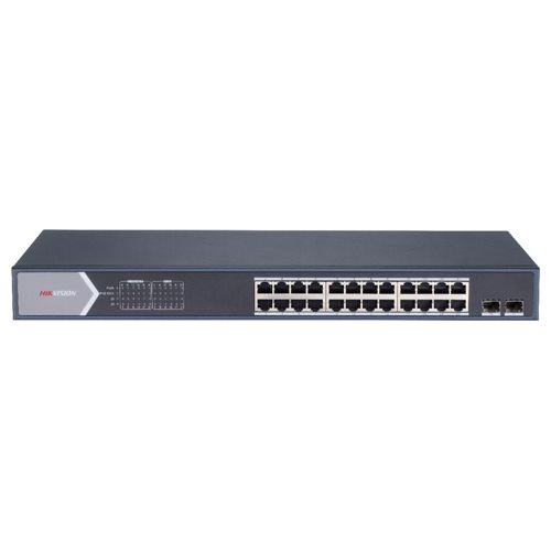 Hikvision Digital Technology DS-3E1526P-SI Switch di Rete Gestito L2 Gigabit Ethernet 10/100/1000 Supporto Power Over Ethernet Nero