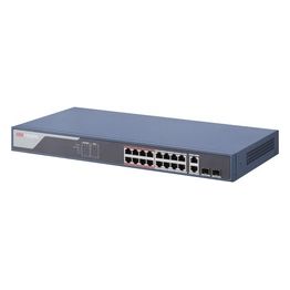 Hikvision Digital Technology DS-3E1318P-SI Switch di Rete Gestito L2 Gigabit Ethernet 10/100/1000 Supporto Power Over Ethernet Nero