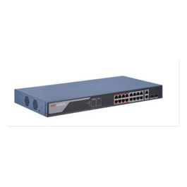 Digital Technology DS-3E1318P-EI Switch di Rete Fast Ethernet 10/100 Supporto Power Over Ethernet Poe Blu