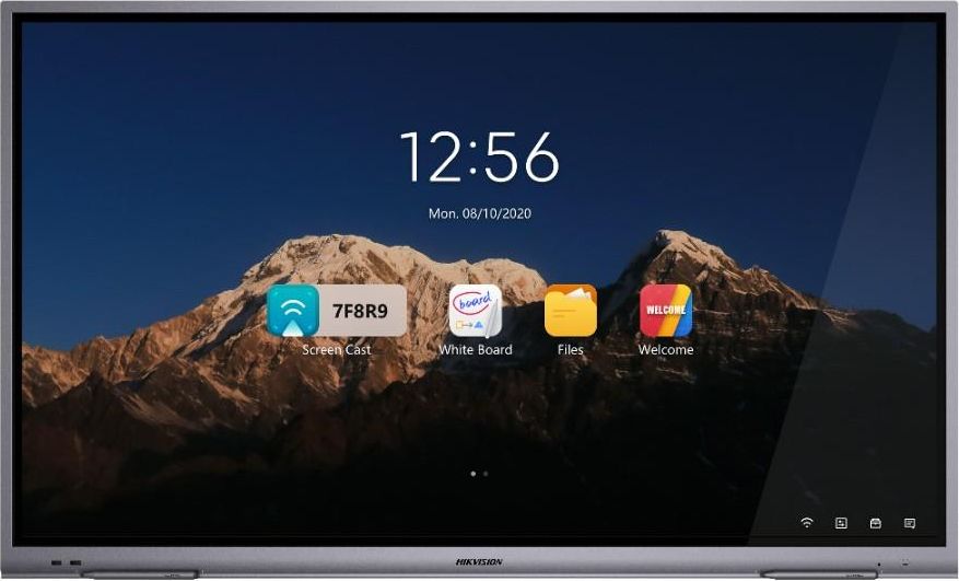 Hikvision Display Touch Interattivo 75'' 4K Ultra Hd 3Gb Ram  32Gb Storage Wi-Fi Staffa Inclusa Android 8