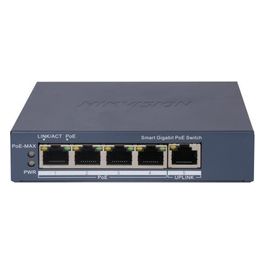 DS-3E1505P-EI Switch L2 Smart Managed 4 Gigabit Rj45 Poe Ports 1 Gigabit Rj45 Port 802.3af/at Poe P
