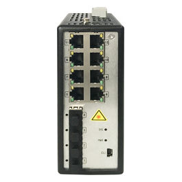 DS-3T3512P Switch di Rete Gestito L3 8 Porte PoE Gigabit Ethernet Nero