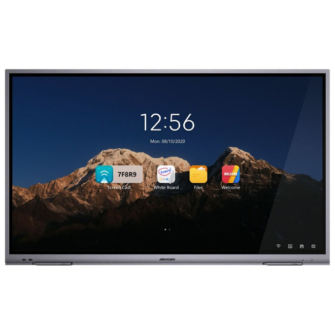 Hikvision DS-D5B75RB-C Monitor Interattivo 75'' 4K Touchscreen Android 11 Wi-Fi