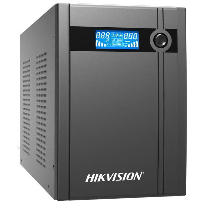 Hikvision DS-UPS3000 UPS Alimentatore Ininterrotto 3000VA 1800W Protezione Elettrica