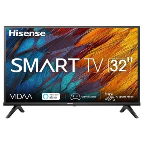 Hisense 32A49K Tv Smart 32" Led DVB-T2 HEVC Wi-Fi  Ethernet Nero