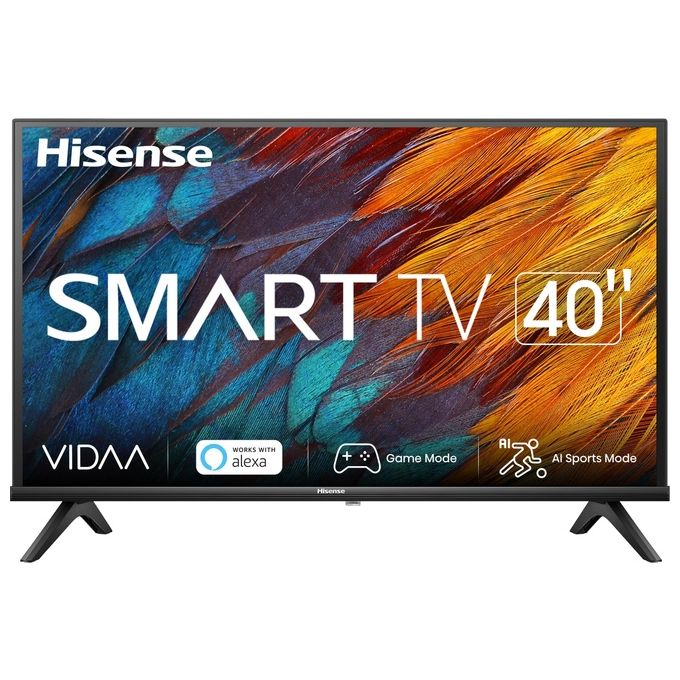 Hisense 40A4K Tv 40" Full Hd Smart Tv Wi-Fi Nero