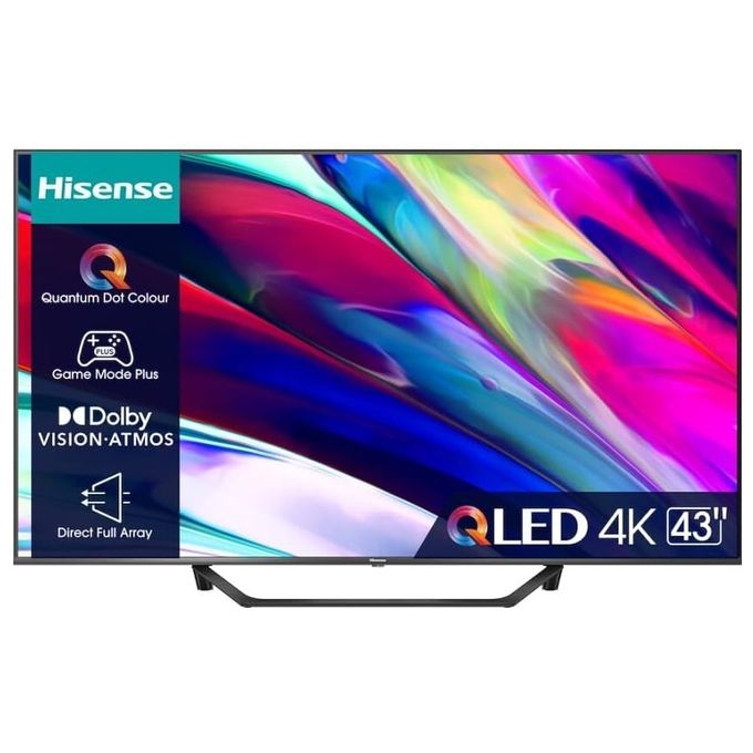 Hisense 43A79KQ Tv Led 43" A7K SERIES Smart Tv Ultra Hd Antracite