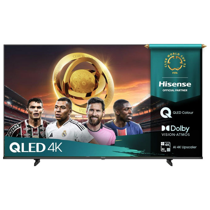 Hisense 43E79Q E7Q Smart TV QLED 4K Ultra HD 43'' VIDAA Dolby Atmos HDR10+ DVB-T2 Wi-Fi colore Nero