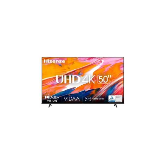 Hisense 50A69K Tv Led 50 pollici Ultra Hd 4k Smart Vidaa Wi-Fi Dolby Vision Hdr10plus Hlg Dvb-t2 S2