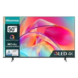 50E77KQ Smart TV 50 Pollici 4K Ultra HD Display QLED Sistema Vidaa Dolby Vision e Atmos Classe G colore Nero